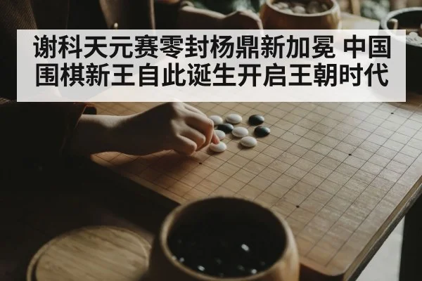 谢科天元赛零封杨鼎新加冕 中国围棋新王自此诞生开启王朝时代 | kaiyun